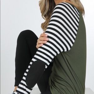 Long Sleeve Stripe Top